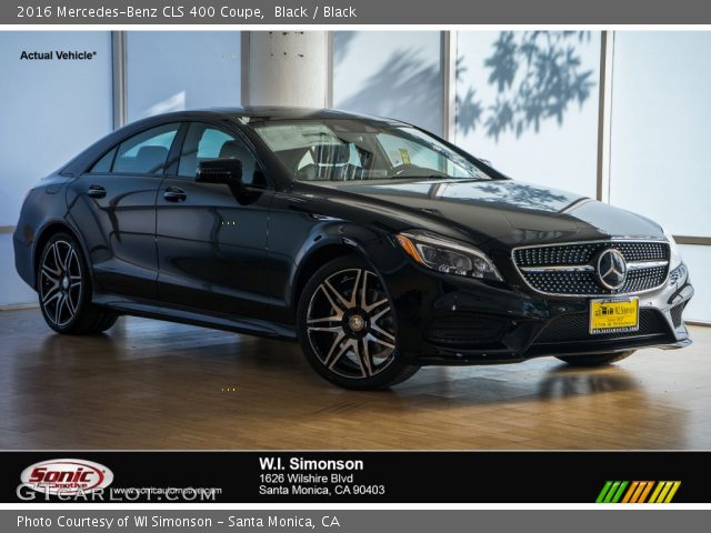 2016 Mercedes-Benz CLS 400 Coupe in Black