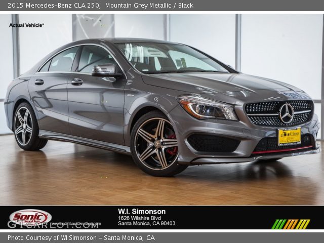 2015 Mercedes-Benz CLA 250 in Mountain Grey Metallic