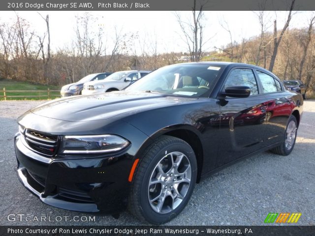 2016 Dodge Charger SE AWD in Pitch Black