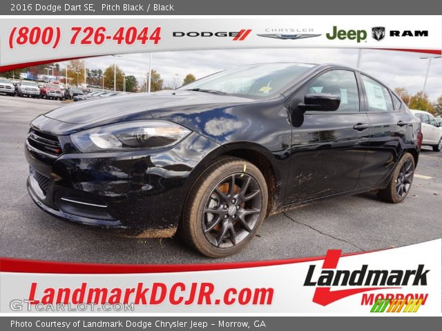 2016 Dodge Dart SE in Pitch Black