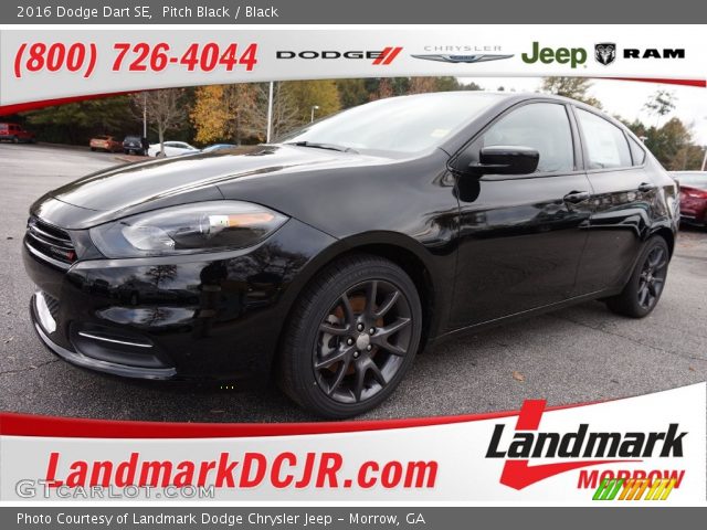2016 Dodge Dart SE in Pitch Black