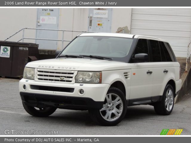 2006 Land Rover Range Rover Sport HSE in Chawton White