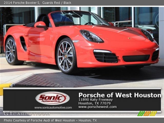2014 Porsche Boxster S in Guards Red