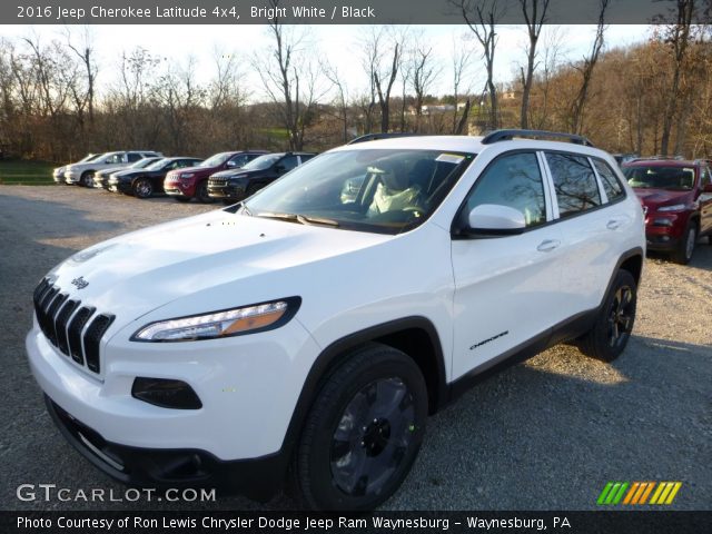 2016 Jeep Cherokee Latitude 4x4 in Bright White