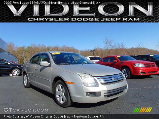2007 Ford Fusion SE V6 AWD in Silver Birch Metallic