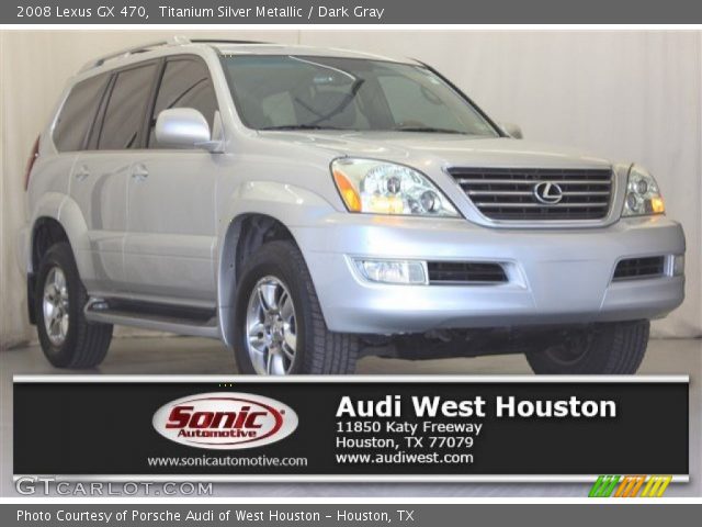 2008 Lexus GX 470 in Titanium Silver Metallic