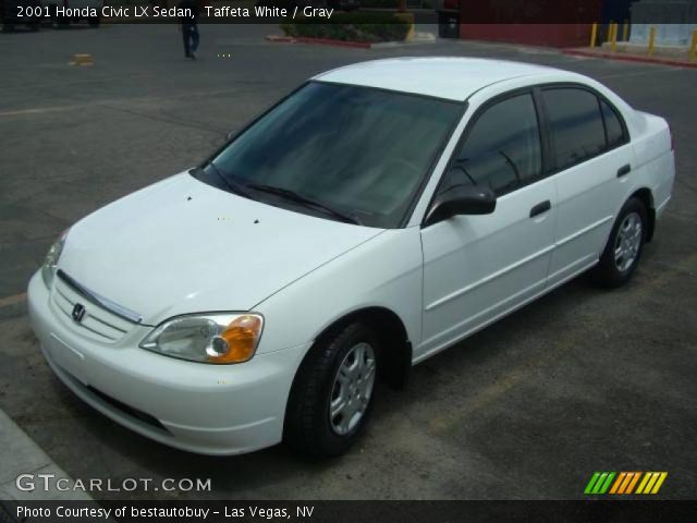 2001 Honda Civic LX Sedan in Taffeta White
