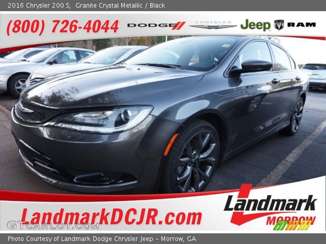 2016 Chrysler 200 S in Granite Crystal Metallic