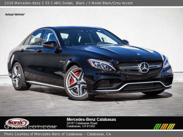 2016 Mercedes-Benz C 63 S AMG Sedan in Black