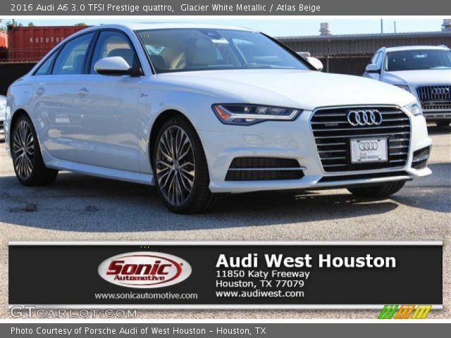 2016 Audi A6 3.0 TFSI Prestige quattro in Glacier White Metallic