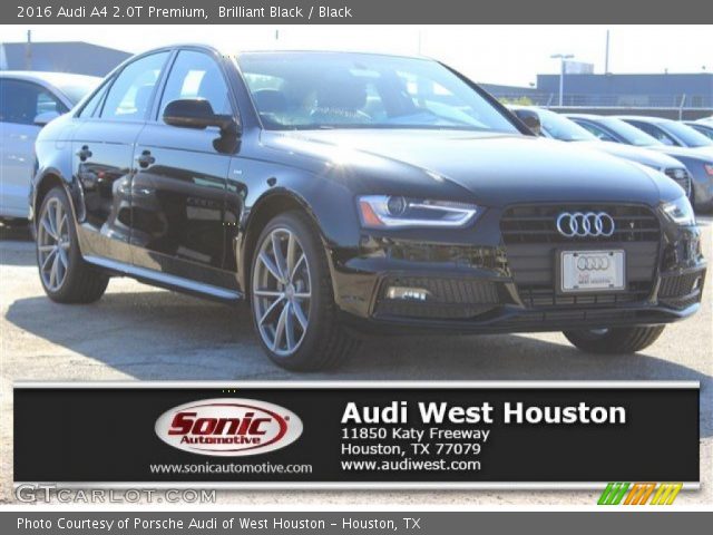 2016 Audi A4 2.0T Premium in Brilliant Black
