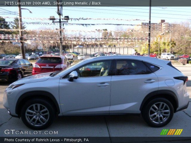 2015 Lexus NX 200t AWD in Silver Lining Metallic