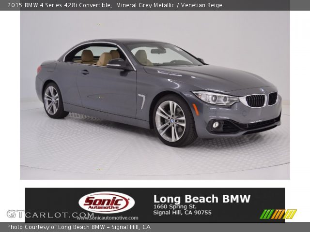 2015 BMW 4 Series 428i Convertible in Mineral Grey Metallic