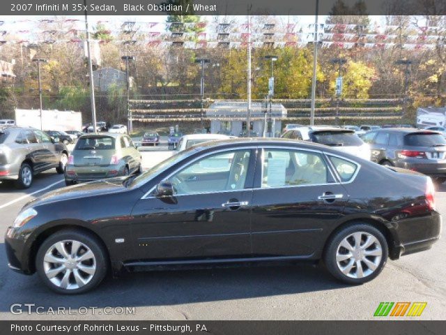2007 Infiniti M 35x Sedan in Black Obsidian