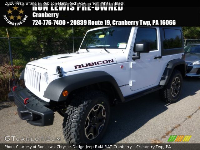 2016 Jeep Wrangler Rubicon Hard Rock 4x4 in Bright White