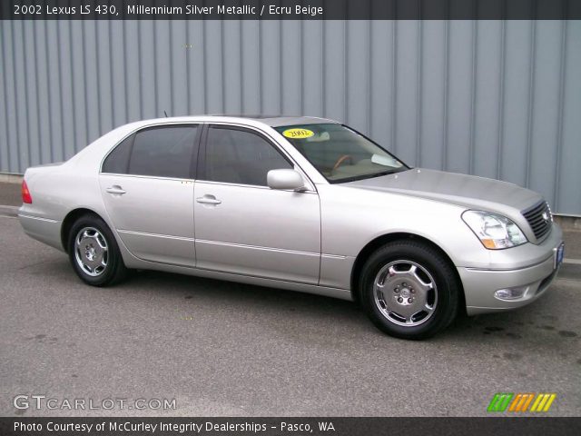 2002 Lexus LS 430 in Millennium Silver Metallic
