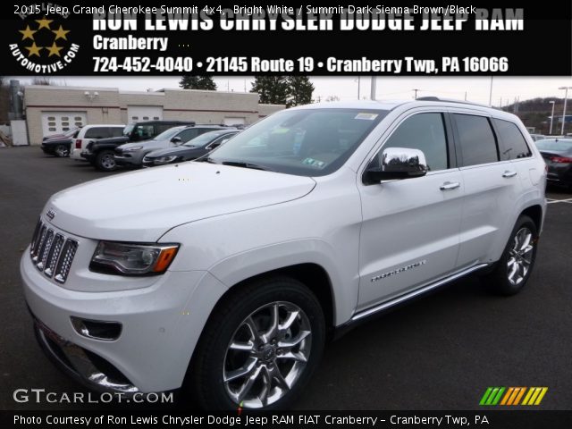 2015 Jeep Grand Cherokee Summit 4x4 in Bright White