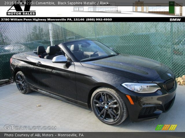 2016 BMW M235i Convertible in Black Sapphire Metallic