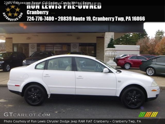 2001 Volkswagen Passat GLS Sedan in Candy White