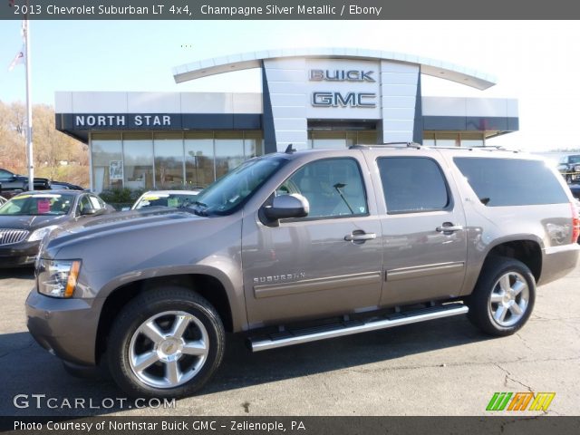 2013 Chevrolet Suburban LT 4x4 in Champagne Silver Metallic