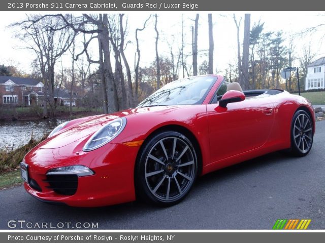 2013 Porsche 911 Carrera Cabriolet in Guards Red