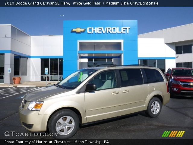 2010 Dodge Grand Caravan SE Hero in White Gold Pearl