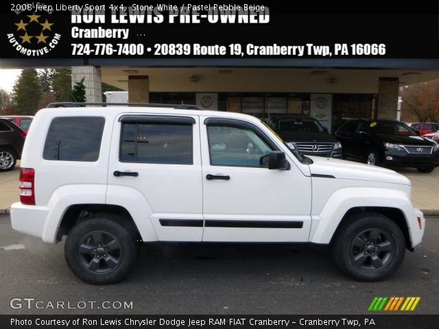 2008 Jeep Liberty Sport 4x4 in Stone White