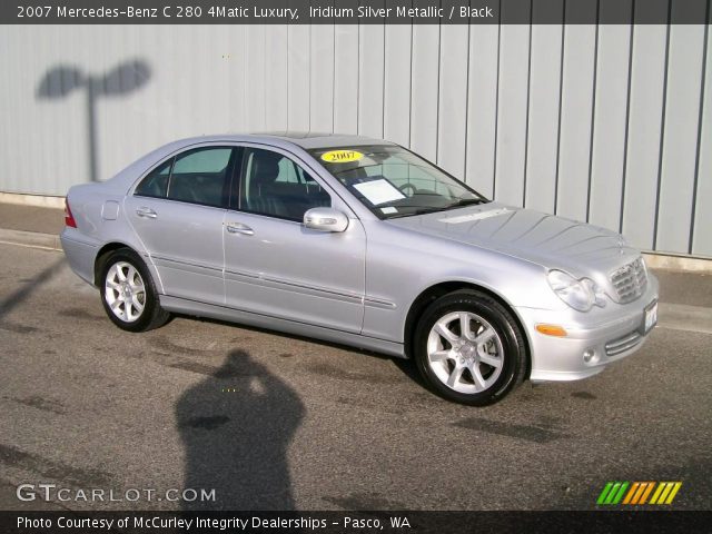 2007 Mercedes-Benz C 280 4Matic Luxury in Iridium Silver Metallic