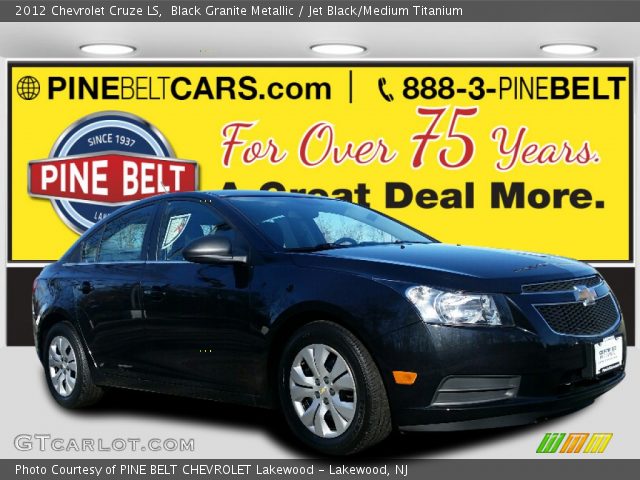 2012 Chevrolet Cruze LS in Black Granite Metallic