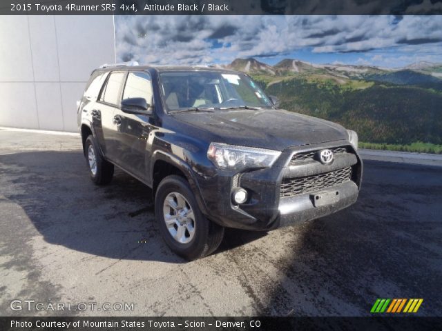 2015 Toyota 4Runner SR5 4x4 in Attitude Black