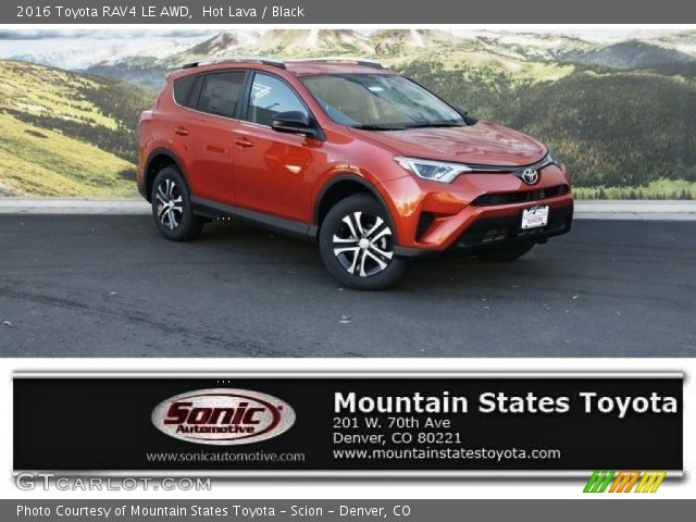 2016 Toyota RAV4 LE AWD in Hot Lava
