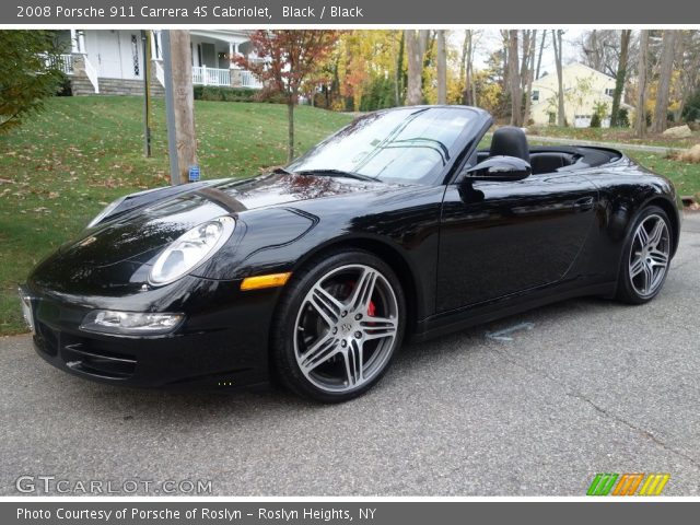 2008 Porsche 911 Carrera 4S Cabriolet in Black