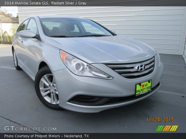 2014 Hyundai Sonata GLS in Radiant Silver