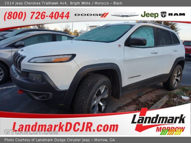 2014 Jeep Cherokee Trailhawk 4x4 in Bright White