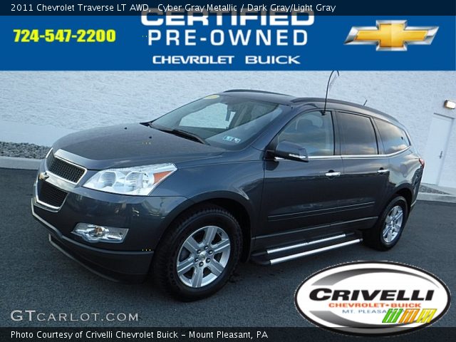 2011 Chevrolet Traverse LT AWD in Cyber Gray Metallic