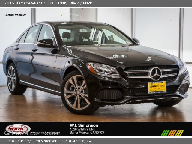 2016 Mercedes-Benz C 300 Sedan in Black
