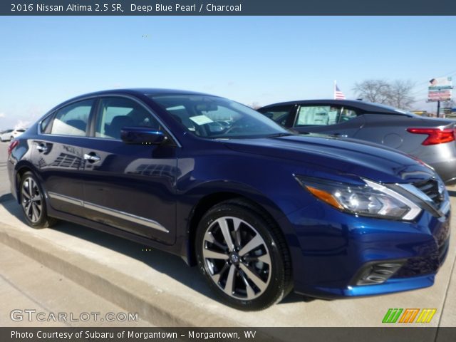 2016 Nissan Altima 2.5 SR in Deep Blue Pearl
