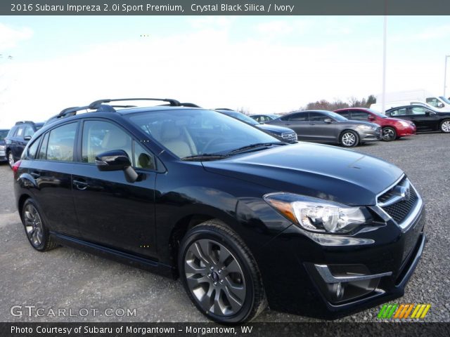 2016 Subaru Impreza 2.0i Sport Premium in Crystal Black Silica