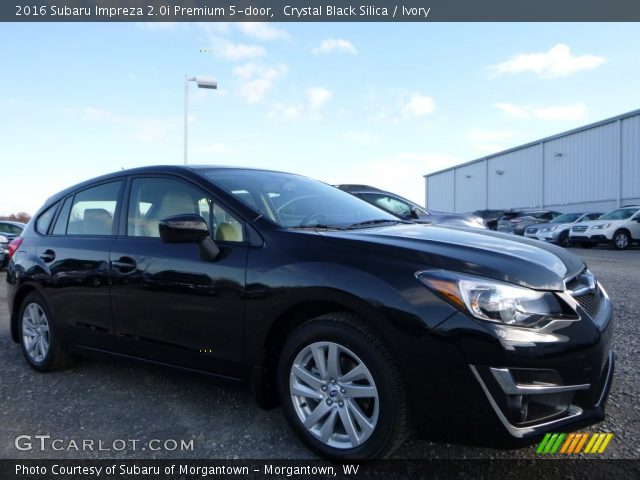 2016 Subaru Impreza 2.0i Premium 5-door in Crystal Black Silica