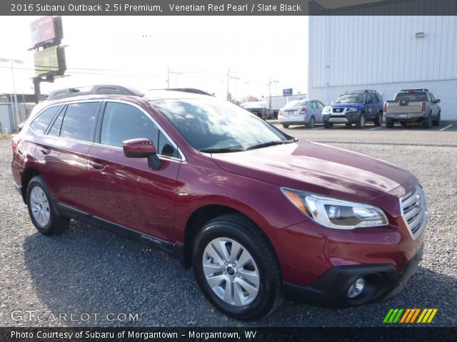 2016 Subaru Outback 2.5i Premium in Venetian Red Pearl