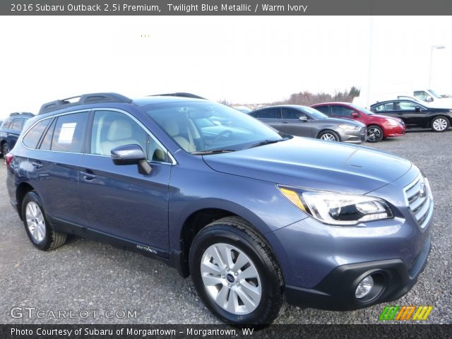 2016 Subaru Outback 2.5i Premium in Twilight Blue Metallic