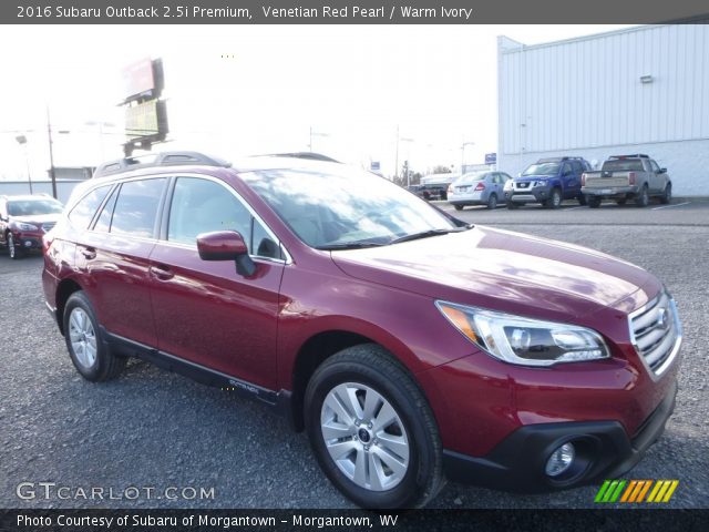 2016 Subaru Outback 2.5i Premium in Venetian Red Pearl