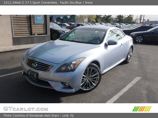 2011 Infiniti G 37 S Sport Convertible in Pacific Sky Blue