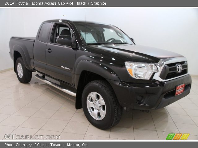 2014 Toyota Tacoma Access Cab 4x4 in Black