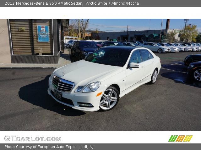 2012 Mercedes-Benz E 350 4Matic Sedan in Arctic White