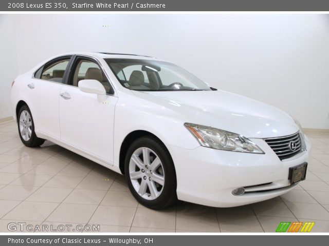 2008 Lexus ES 350 in Starfire White Pearl