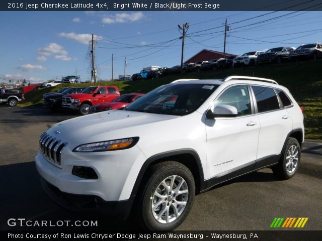2016 Jeep Cherokee Latitude 4x4 in Bright White