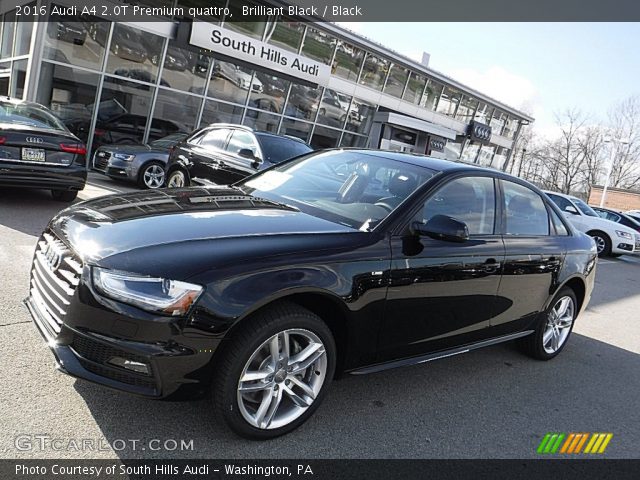 2016 Audi A4 2.0T Premium quattro in Brilliant Black