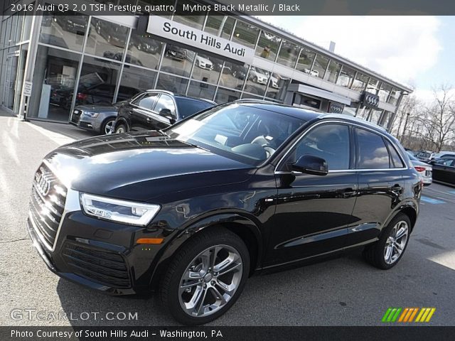 2016 Audi Q3 2.0 TSFI Prestige quattro in Mythos Black Metallic