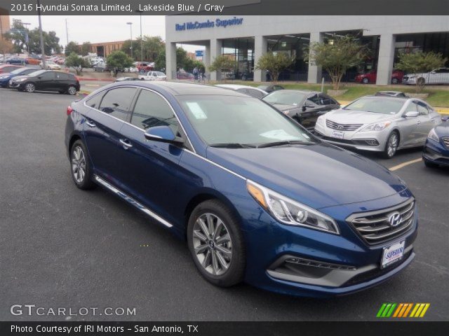 2016 Hyundai Sonata Limited in Lakeside Blue